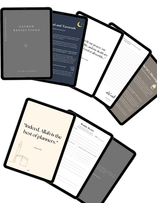 2025 Ramadan Planner ~ Sacred Reflections (Digital)